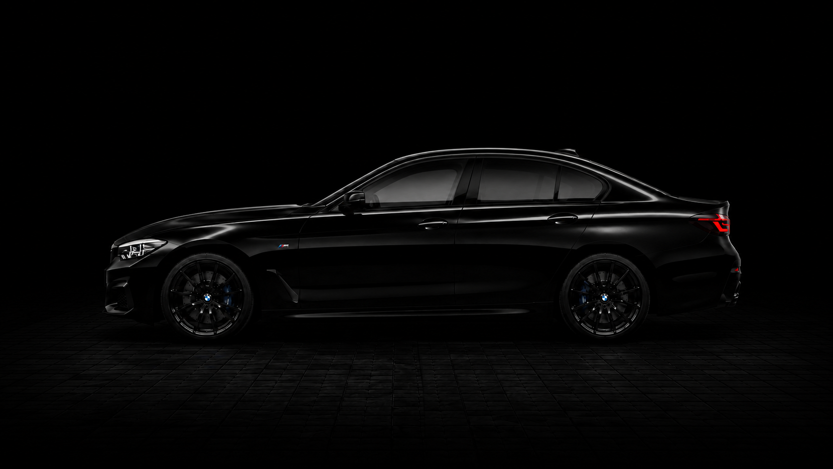 Black BMW sedan for BMW repair and European auto service at Motor Works West in Wyckoff, NJ